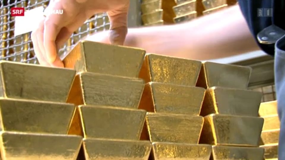 Schweizerische Nationalbank lüftet Goldgeheimnis