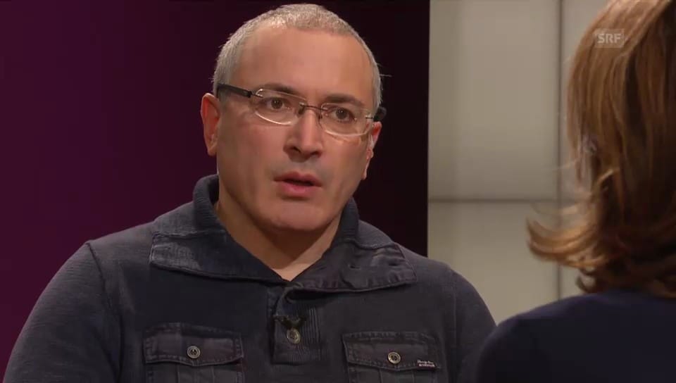 Chodorkowski bringt sich in Position