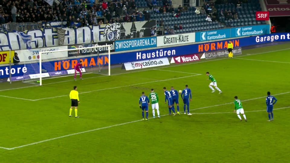 Schlag auf Schlag in Luzern: 2 Penaltys innert 5 Minuten