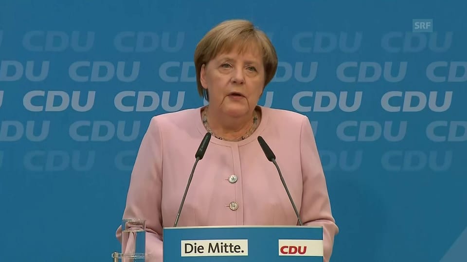 Merkel: «Wir werden die Regierungsarbeit fortsetzen»