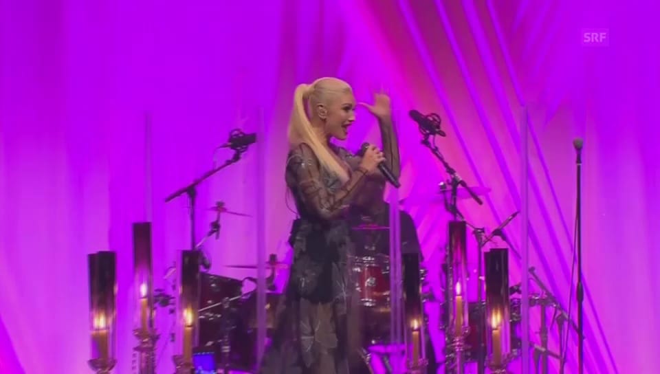 Gwen Stefani performt am Staatsbankett