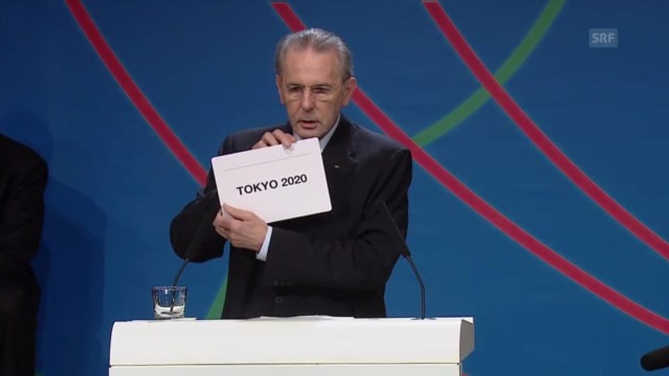 OS 2020: Tokio erhält den Zuschlag («sportaktuell»)