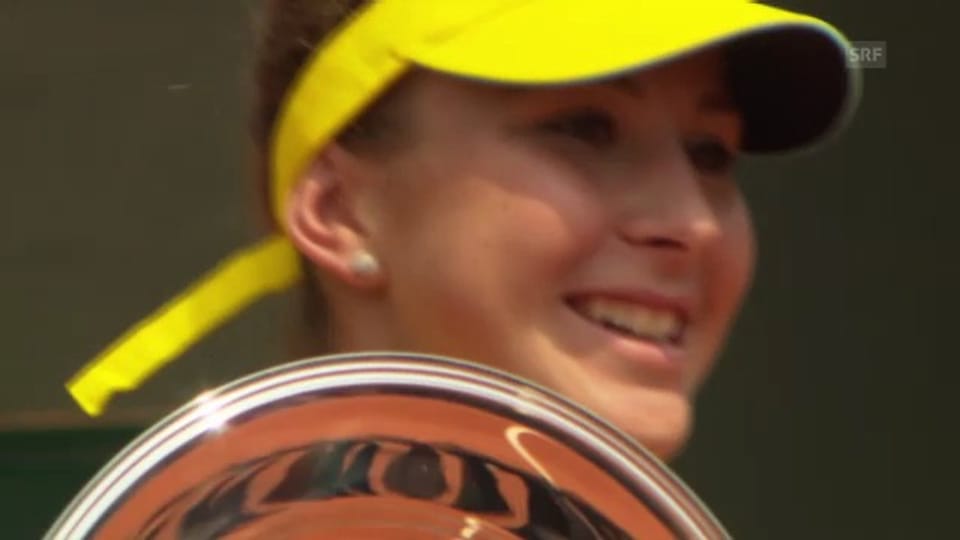 Bencic gewinnt Juniorinnen-Turnier der French Open
