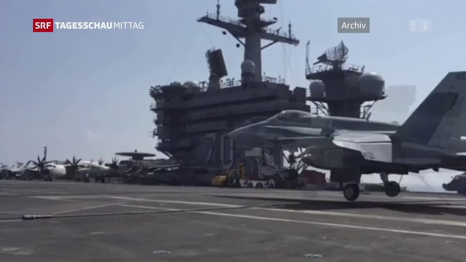 US-Flugzeugträger fährt Richtung Korea