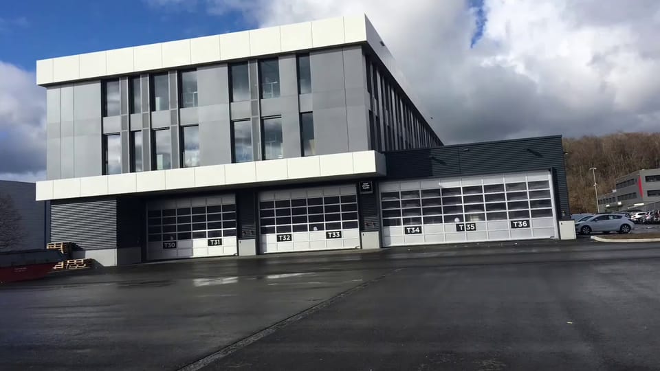 Ein Einblick in das neue Betriebsgebäude