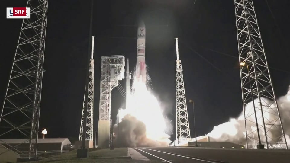 «Peregrine Mission 1»: Private US-Rakete ist zum Mond aufgebrochen