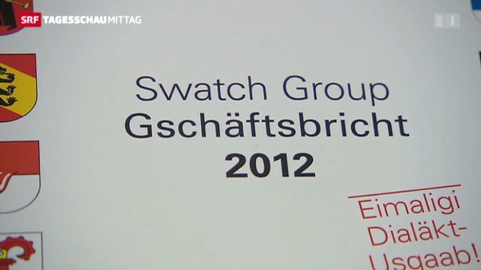 Swissness ist bei Swatch Trumpf