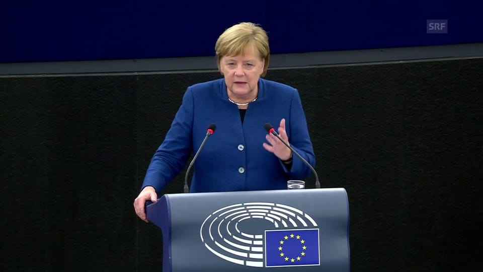Merkel: «Nur geschlossen ist Europa stark genug»