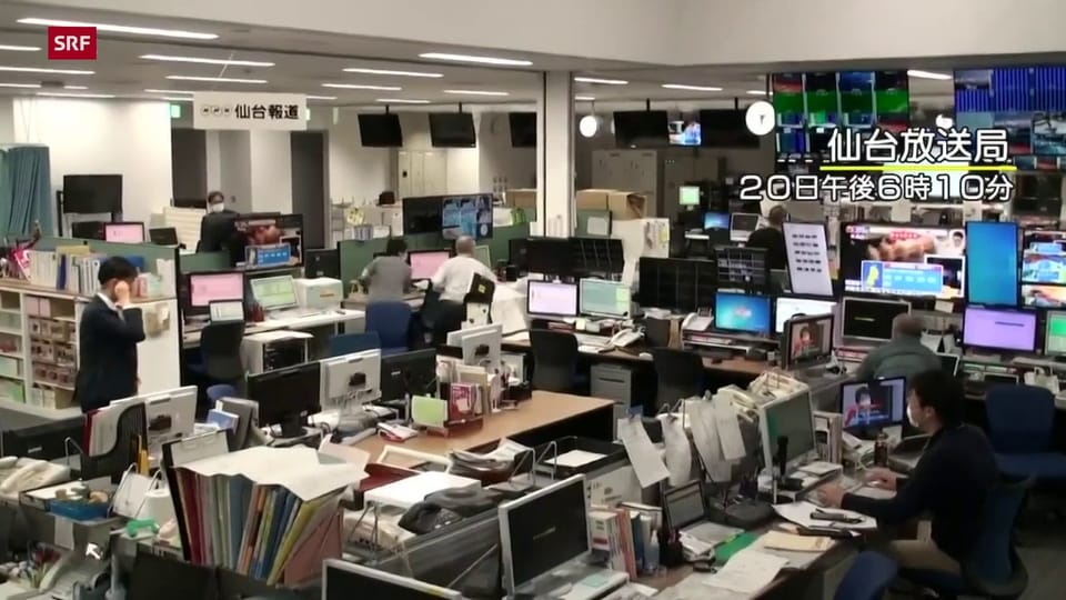 Erdbeben erschüttert Japan