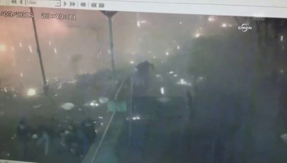 Der Moment der Explosion in Ankara (unkomm.)