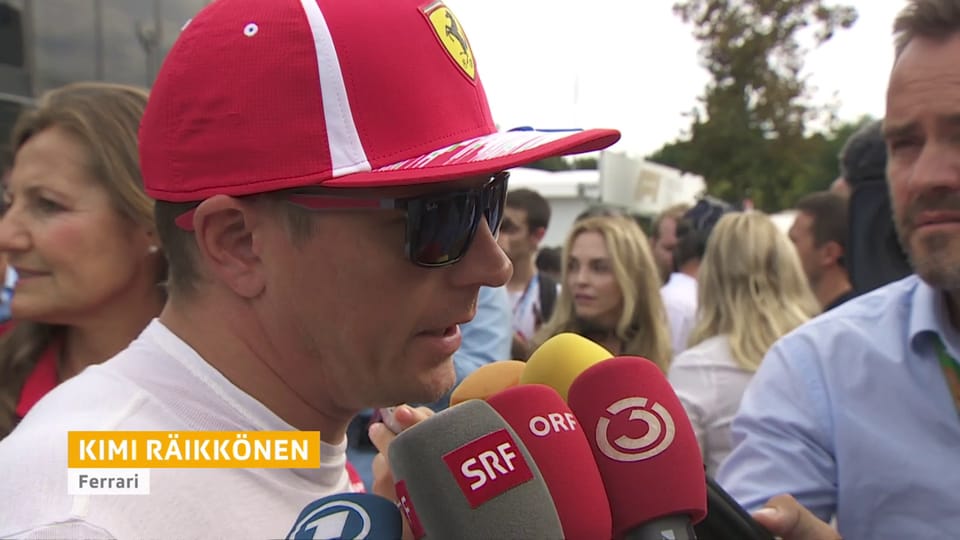 Räikkönen schneller als Vettel