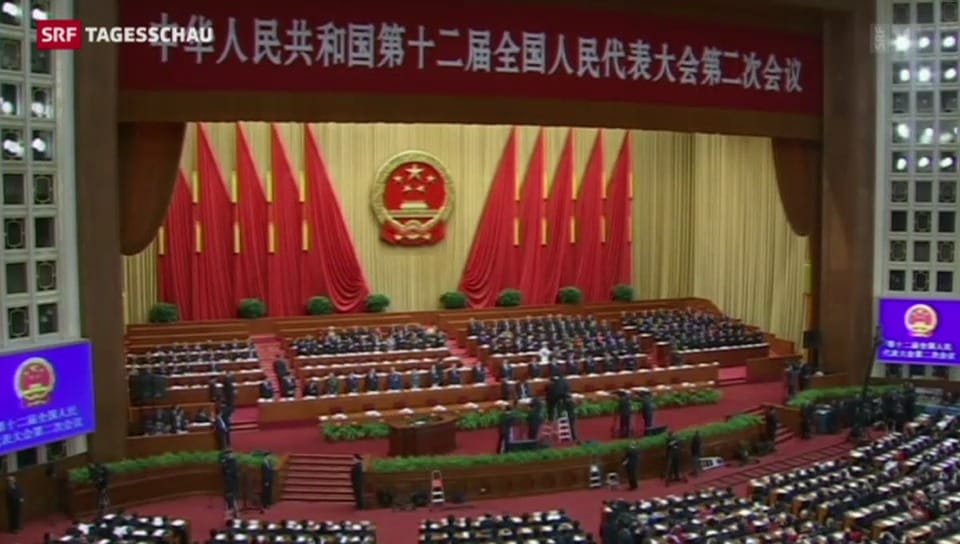 Jährlicher nationaler Volkskongress in China