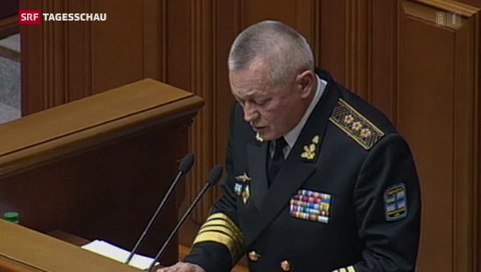 Der ukrainische Verteidigungsminister nimmt den Hut