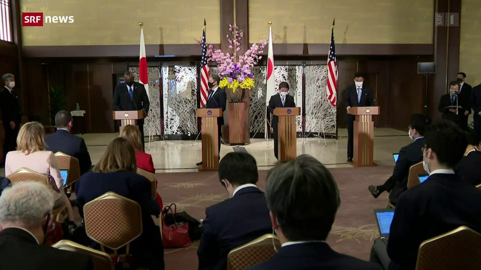 Aus dem Archiv: US-Aussenminister Blinken besucht Japan