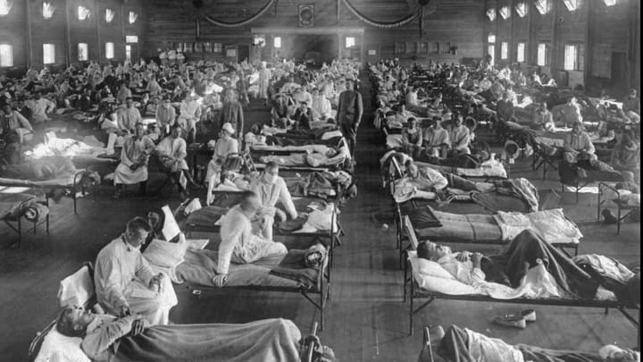 Die Spanische Grippe steckte 1918 die halbe Schweiz ins Bett