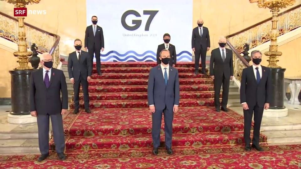 G7-Treffen: Härtere Gangart gegenüber China