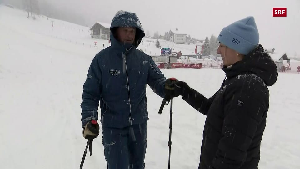 Die familiären Vorbereitungen beim Snowboard-Weltcup in Davos