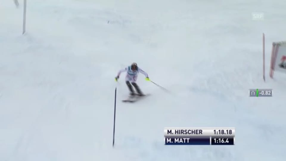 Ski: 2. Lauf Mario Matt («sportlive»)