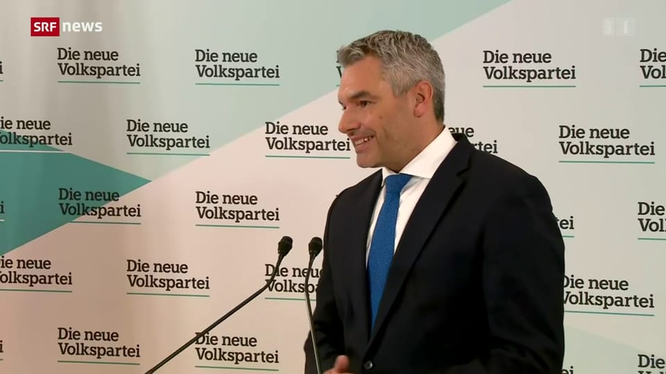 Archiv: Bisheriger Innenminister Nehammer übernimmt ÖVP-Vorsitz Archiv: Bisheriger Innenminister Nehammer übernimmt ÖVP-Vorsitz