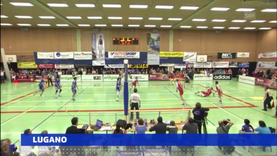 Volleyball: Playoff-Final Amriswil - Lugano