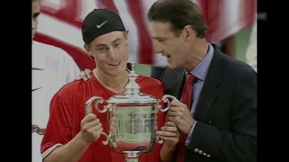 Hewitts erster Grand-Slam-Titel in New York 2001