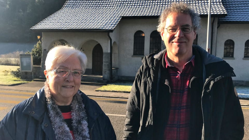 Besuch in Wiggen, bei Sigristin Ruth Thomi und Pfarrer Marcel Horni