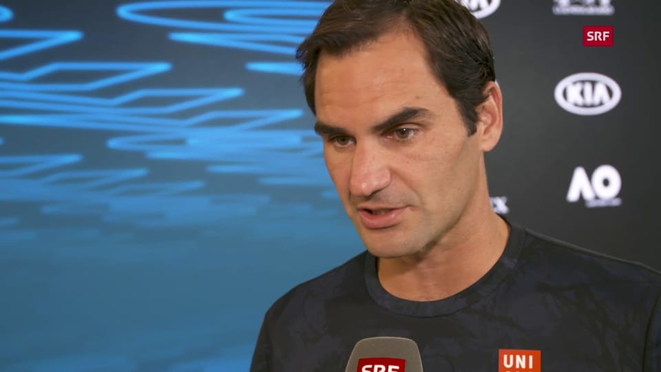 Federer: «Man sieht immer seine Intensität»