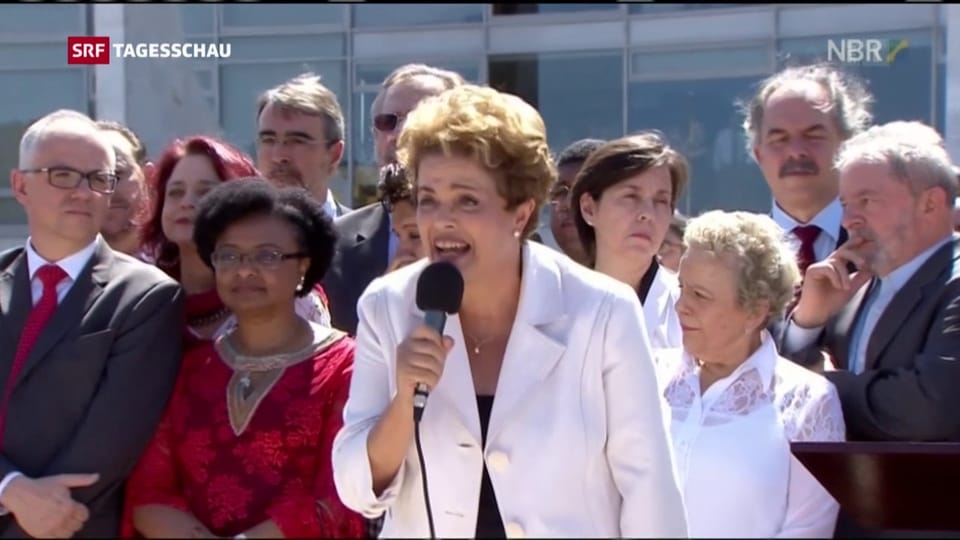 Dilma Rousseff suspendiert
