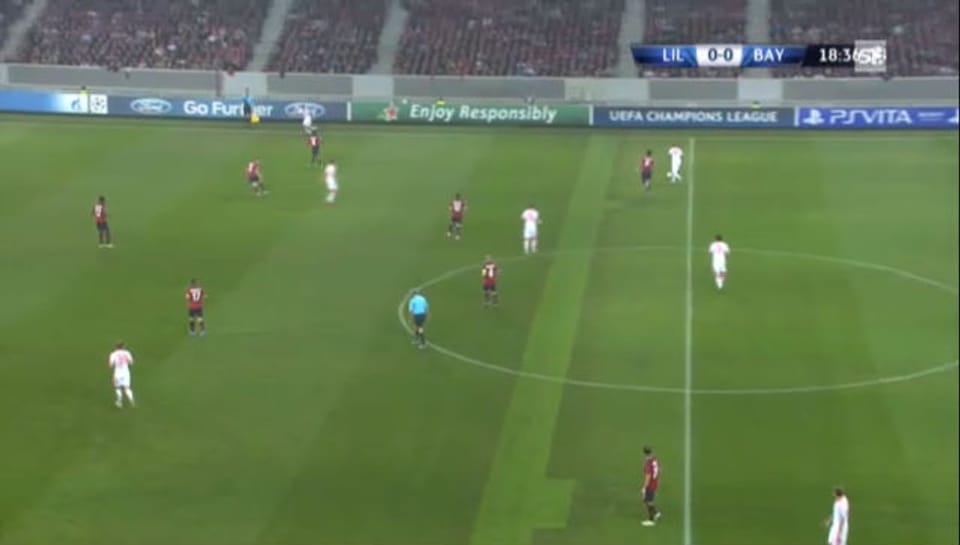 Gruppenspiel: Lille - Bayern (0:1)