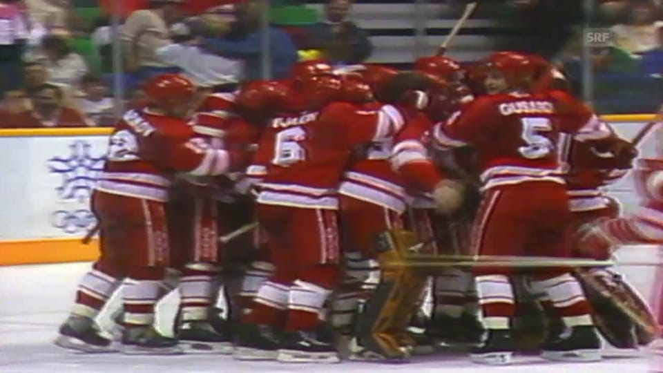 1988 Calgary: Ausschnitte aus der Partie UdSSR - Schweden