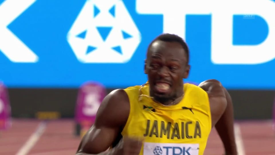Bolt geniesst auch als Dritter die volle Aufmerksamkeit