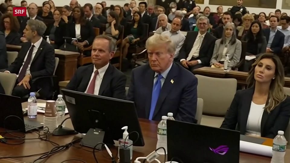 Trump vor dem Gericht in New York