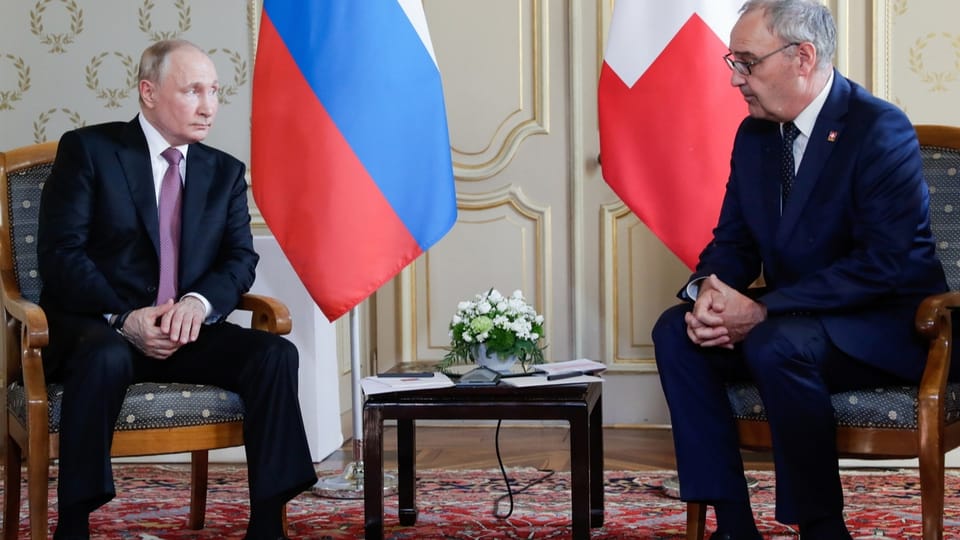 Parmelin spricht mit Putin über Wirtschaft und Sicherheit