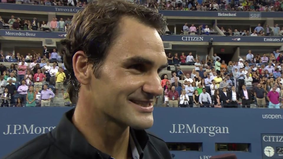 Federer im Platzinterview über Groth