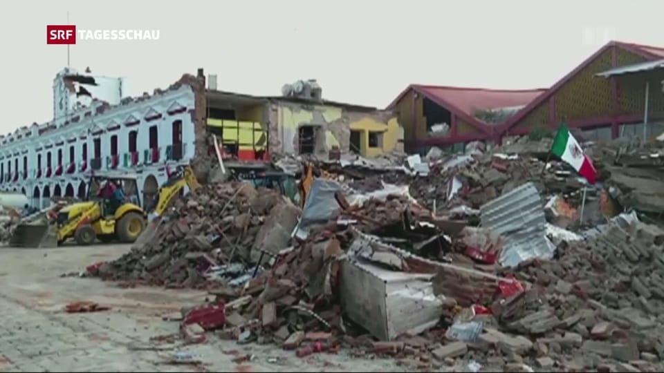 Archiv: Schweres Erdbeben an der Küste von Mexiko