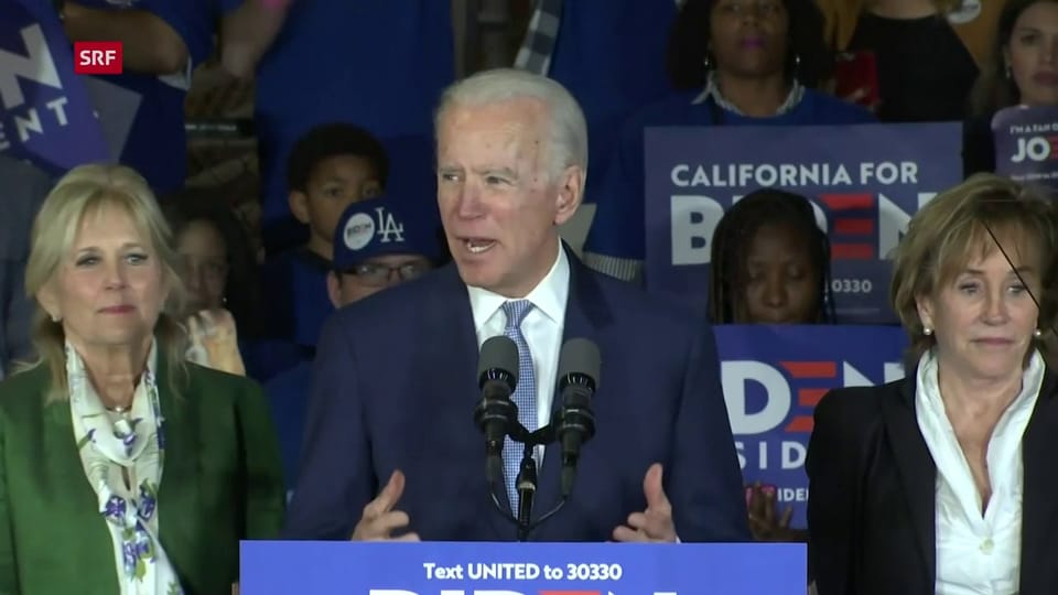 Joe Biden: «Wir sind besser als dieser Präsident» (engl.)