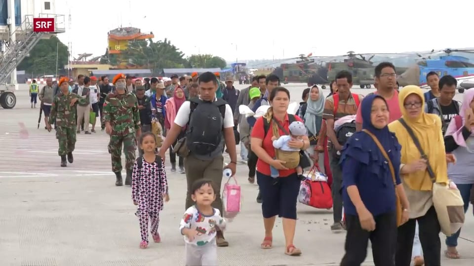 Erste Hilfsgüter aber keine Normalität in Palu