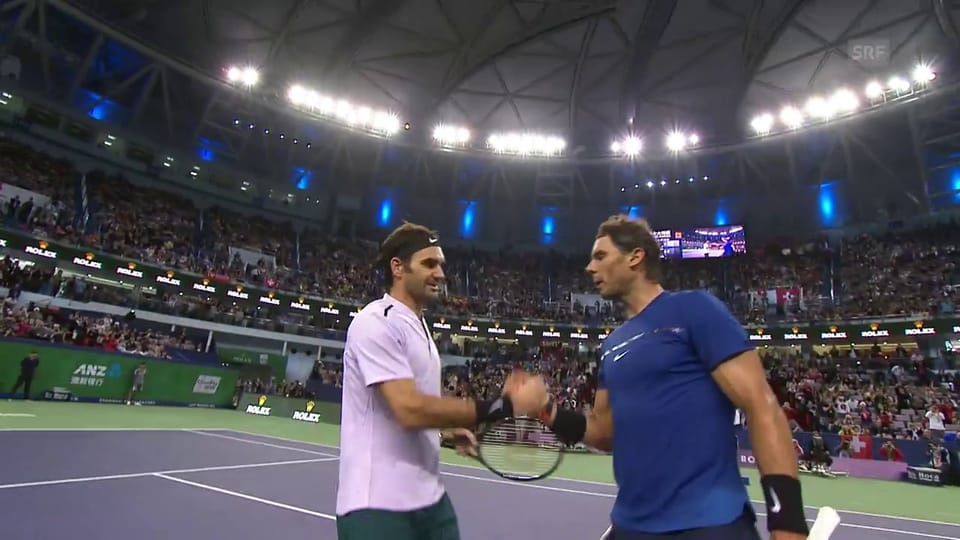 2017: Federer schlägt Nadal im Schanghai-Final