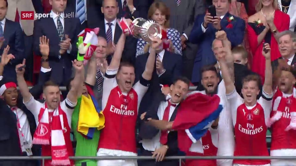  Arsenal gewinnt Londoner Pokalderby