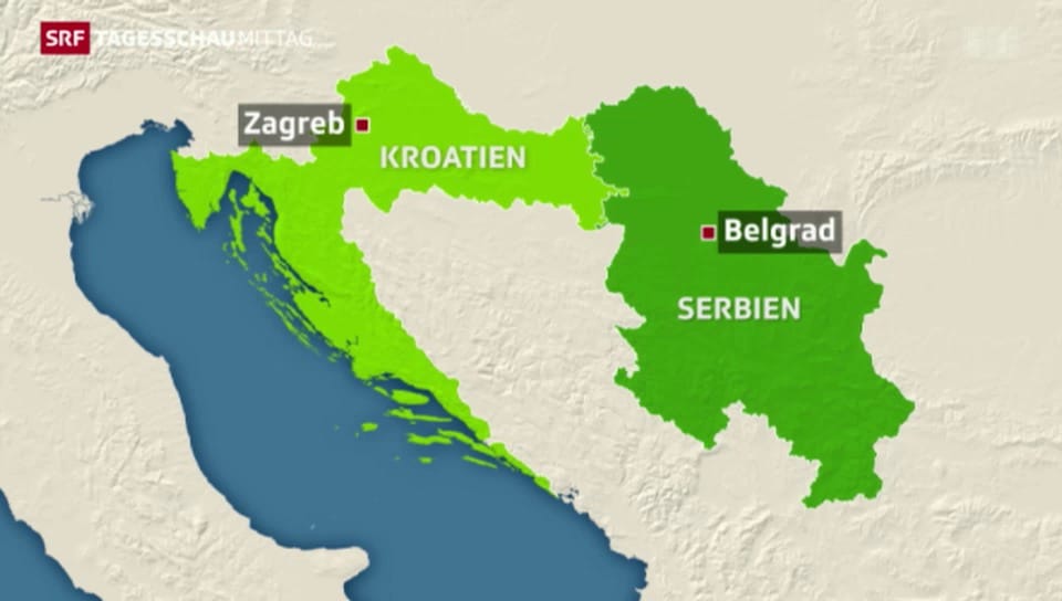 Kein Völkermord zwischen Serben und Kroaten