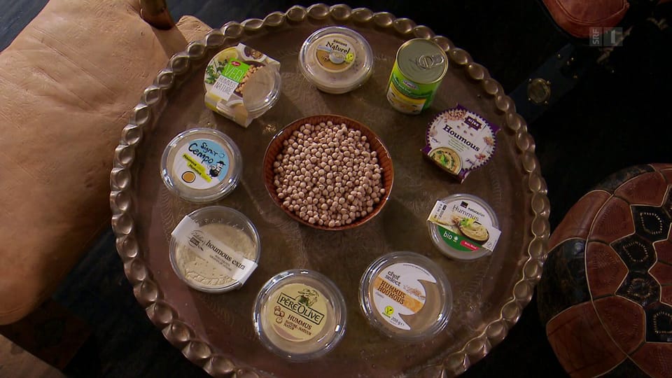 Hummus-Degustation: Nur zwei Produkte gefallen