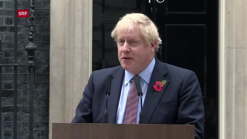 Boris Johnson: «Because our Parliament is paralysed» 