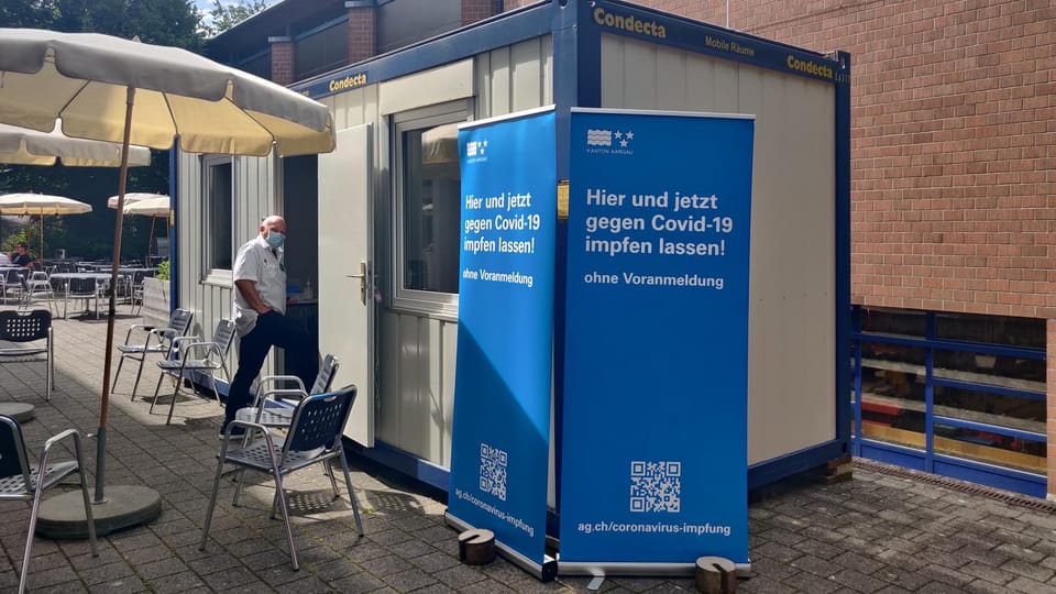 Mobile Impfstation an Aargauer Schulen