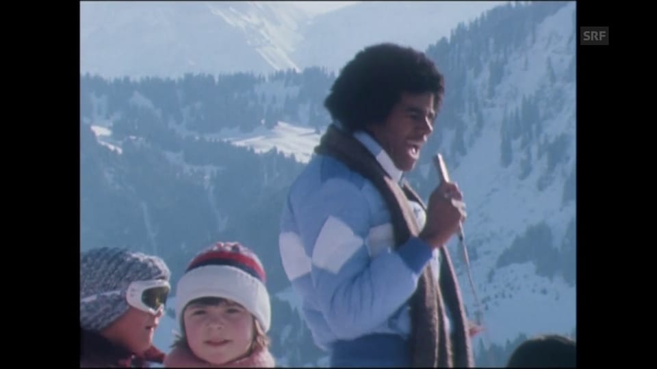 Michael Jackson im Waadtländer Schnee (1979)