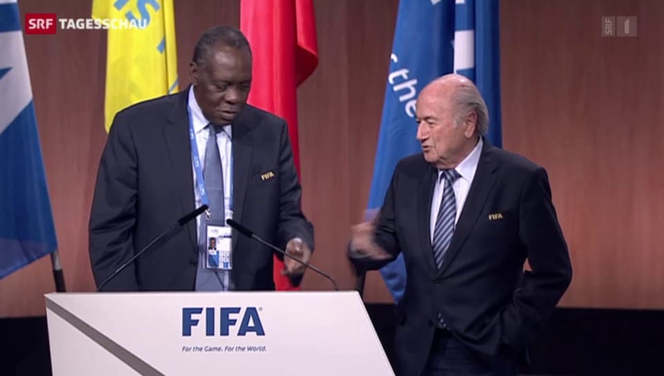 Blatter erneut zum Präsidenten gewählt