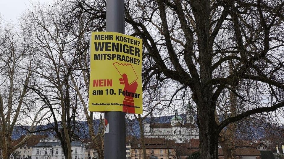 Hauchdünnes Nein zur Abschaffung der Gemeindeversammlung in der Stadt Solothurn