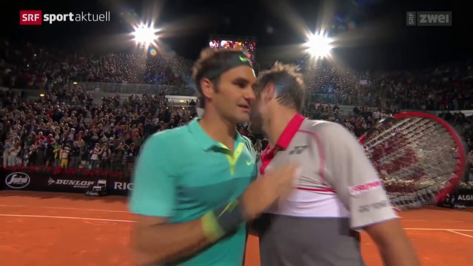 Federer schlägt Wawrinka diskussionslos