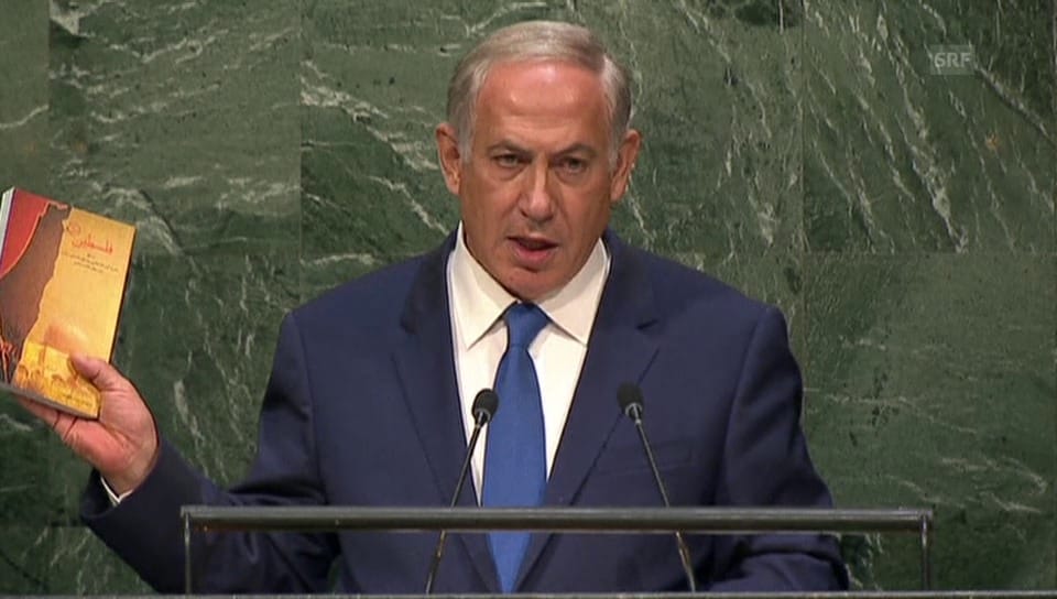 Netanjahu: «Ihre Antwort war – Stille!» (Engl.)