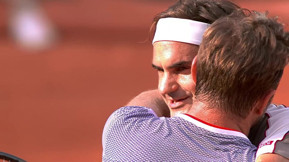Krimi gegen Wawrinka: So erreichte Federer den Halbfinal