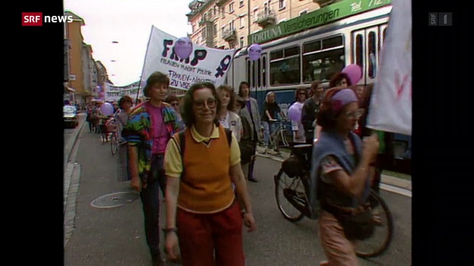Wie es im Jahr 1991 zum ersten Frauenstreiktag kam